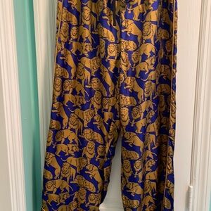 J crew silken pants
